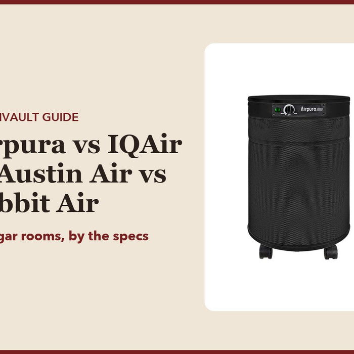 Airpura vs IQAir vs Austin Air vs Rabbit Air: CubanVault guide