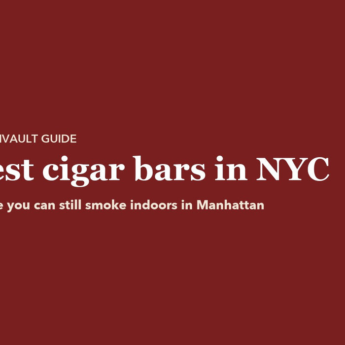 Best cigar bars in NYC: CubanVault guide