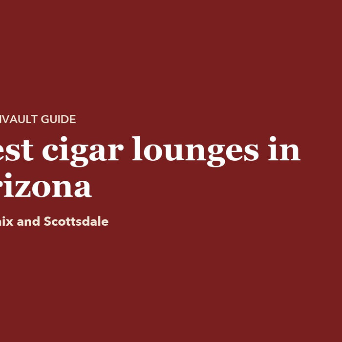 Best cigar lounges in Arizona: CubanVault guide