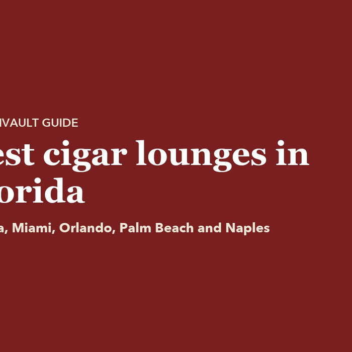 Best cigar lounges in Florida: CubanVault guide