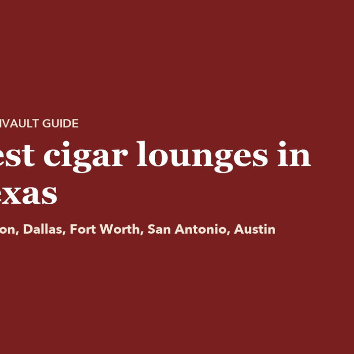 Best cigar lounges in Texas: CubanVault guide
