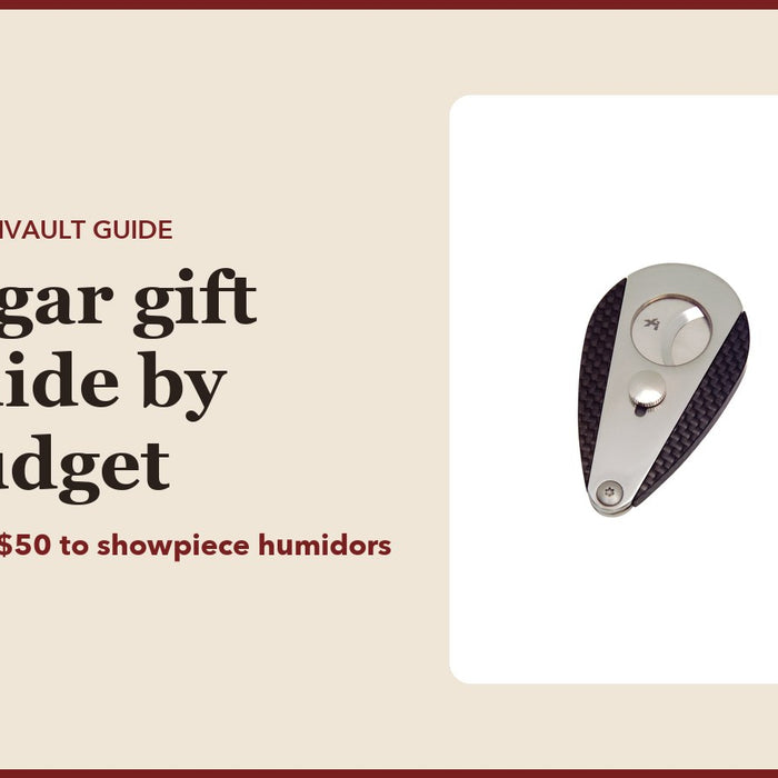Cigar gift guide by budget: CubanVault guide