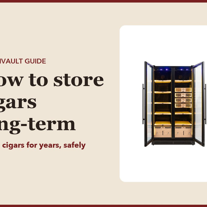 How to store cigars long-term: CubanVault guide