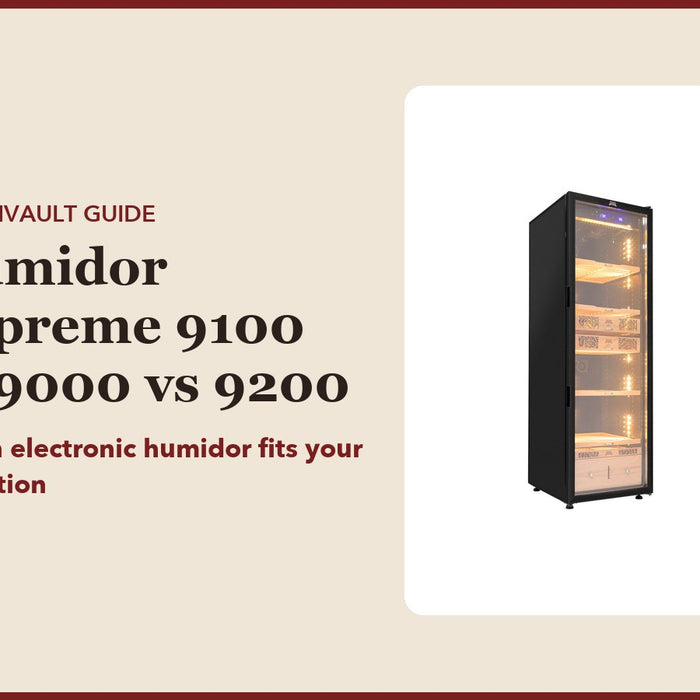 Humidor Supreme 9100 vs 9000 vs 9200: CubanVault guide