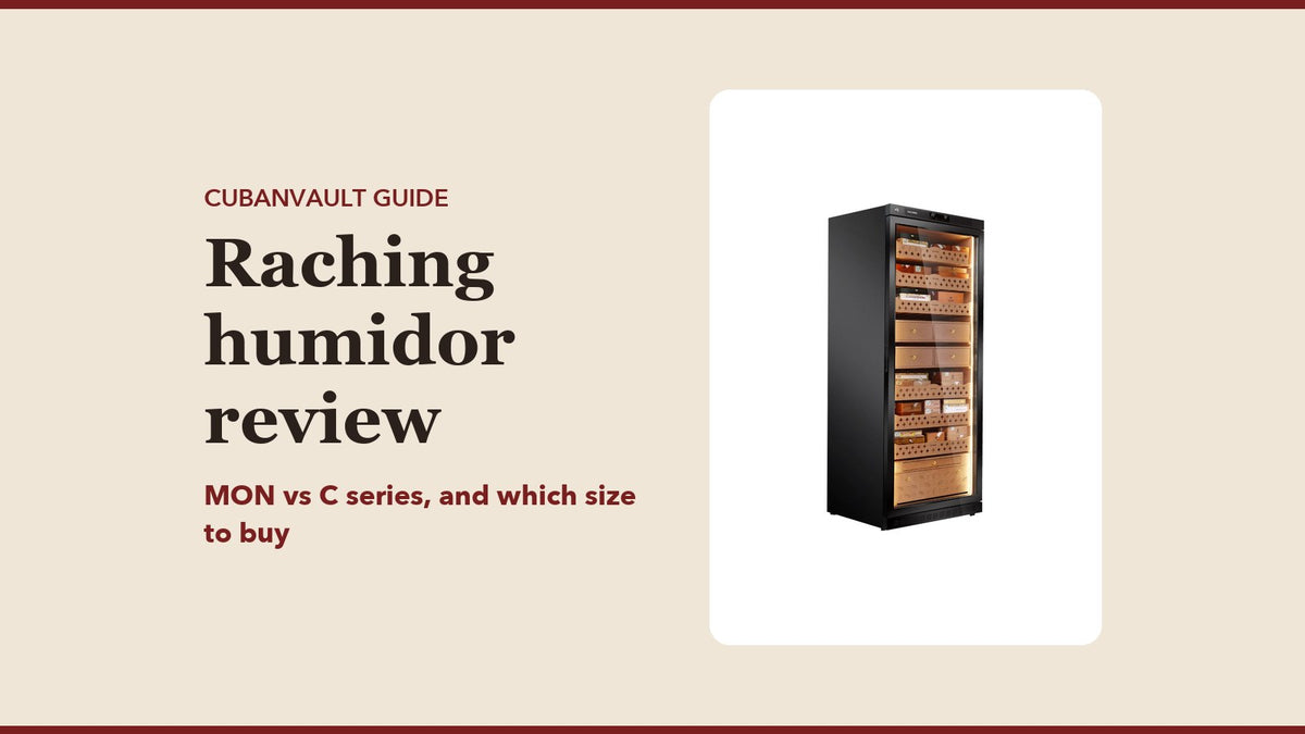 Raching humidor review: CubanVault guide