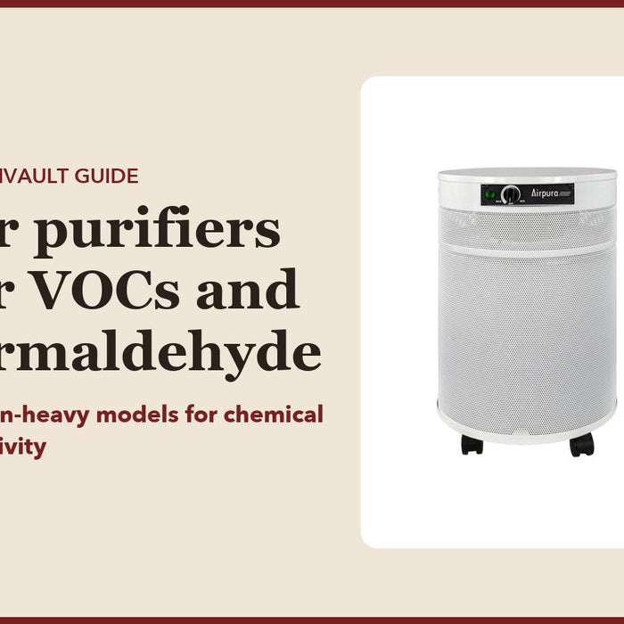 Air purifiers for VOCs and formaldehyde: CubanVault guide