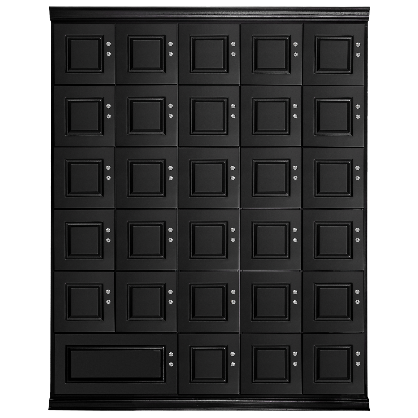 Cigar locker humidor for lounges