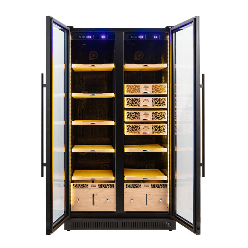 Humidor Supreme 9200 dual-zone electric cigar humidor