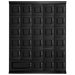 Humidor Supreme Large Cigar Locker Humidor, Black