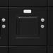 Humidor Supreme Cigar Locker Humidor, Black