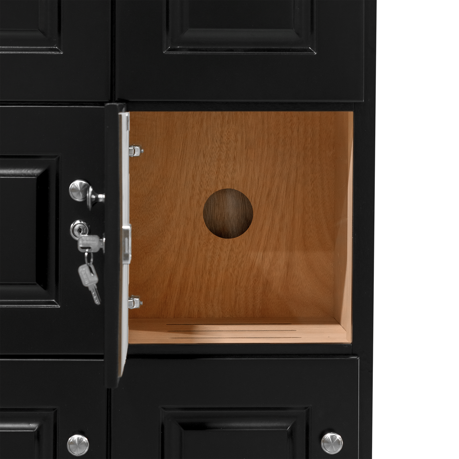 Cigar Locker Starter Package: 14-Locker Humidor + Hydra LG Humidifier