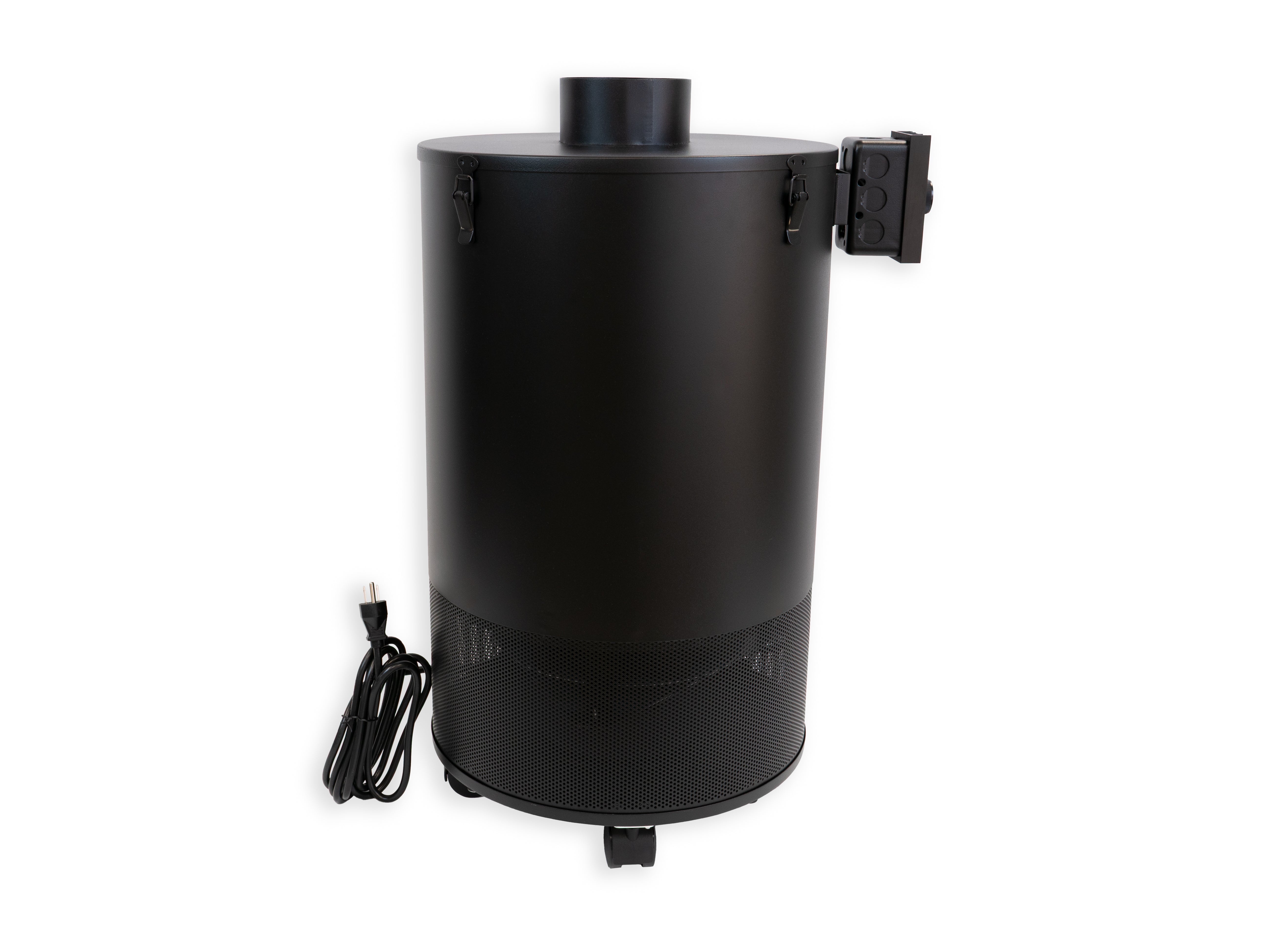 Airpura 900 industrial fume extractor for cigar lounges, side view