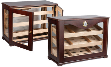 Prestige Marciano 250-Cigar Countertop Display Humidor, front view