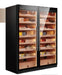 Raching CS600 3,000-Cigar Double Door Electric Cabinet cigar humidor, front view