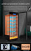 Raching CS600 3,000-Cigar Double Door Electric Cabinet cigar humidor, air circulation system
