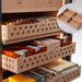 Raching CT48A 4,000-Cigar Stainless Steel Electric Cabinet cigar humidor, Spanish cedar drawers