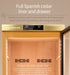 Raching MON2800A 1,500-Cigar Electric Cabinet cigar humidor, Spanish cedar liner and drawer