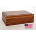 American Chest WoodTop 50-Cigar Humidor in Cherry Finish by