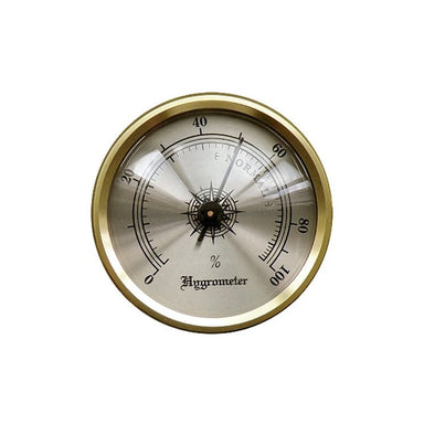 Analog Hygrometer w/ Brass Frame