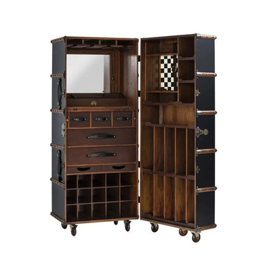 Authentic Models Stateroom Bar in Black