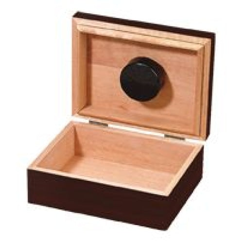 Travel Humidor with Hygrometer and Magnetic Lid (12 Cigars)