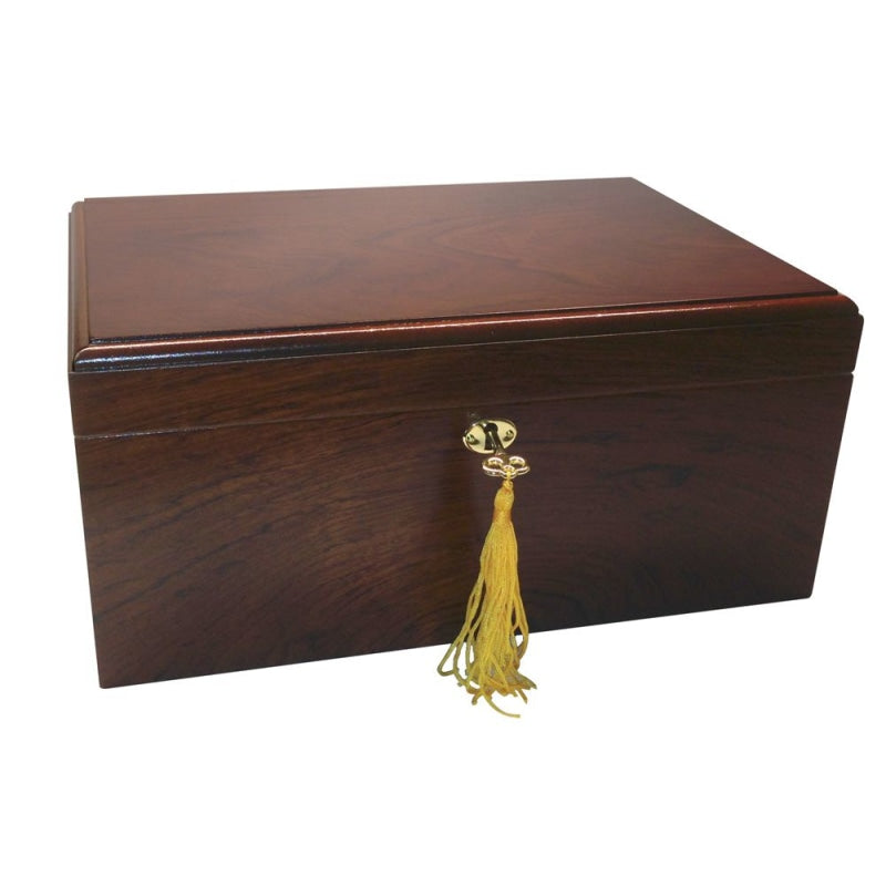 Humidor Supreme Milano 75-Cigar Humidor in Rosewood