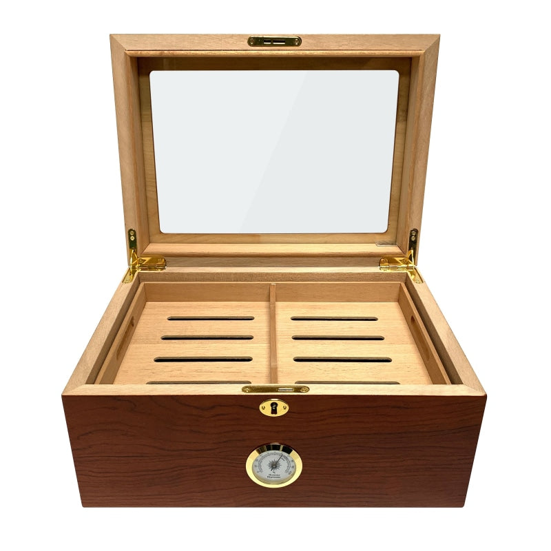 Humidor Supreme Milano 75-Cigar Humidor in Rosewood