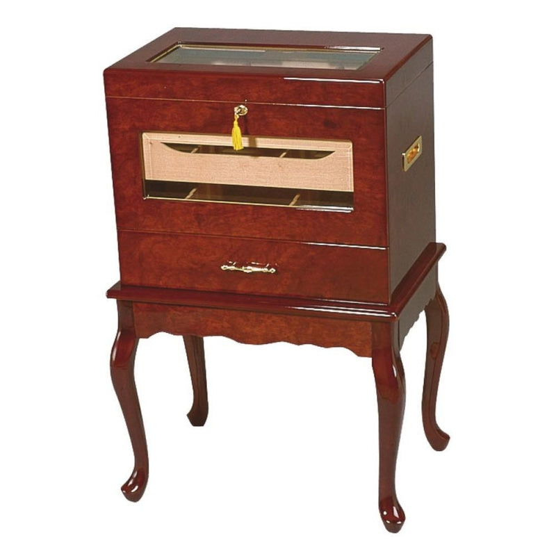 Quality Importers Geneve Table 500-Cigar Humidor