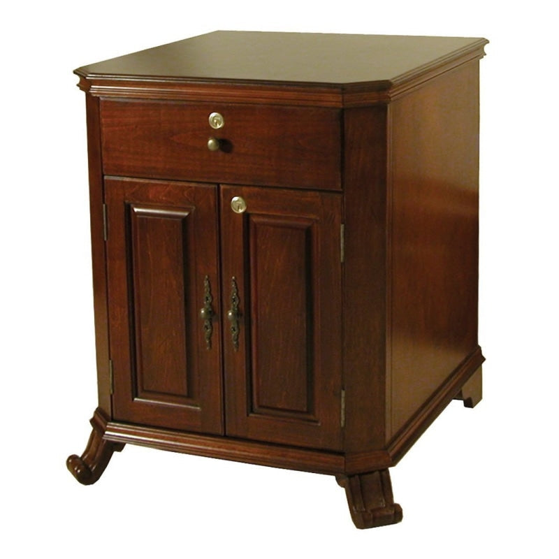 Quality Importers Montegue 1500-Cigars End Table Humidor